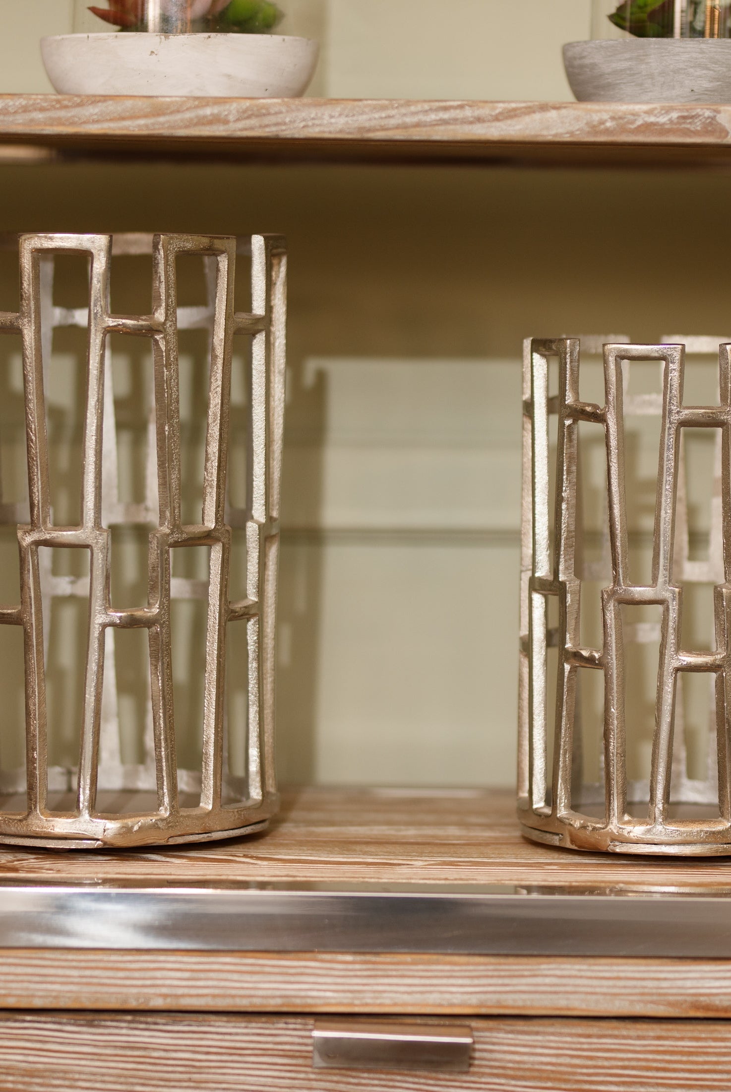 Beauly Silver Candle Holder