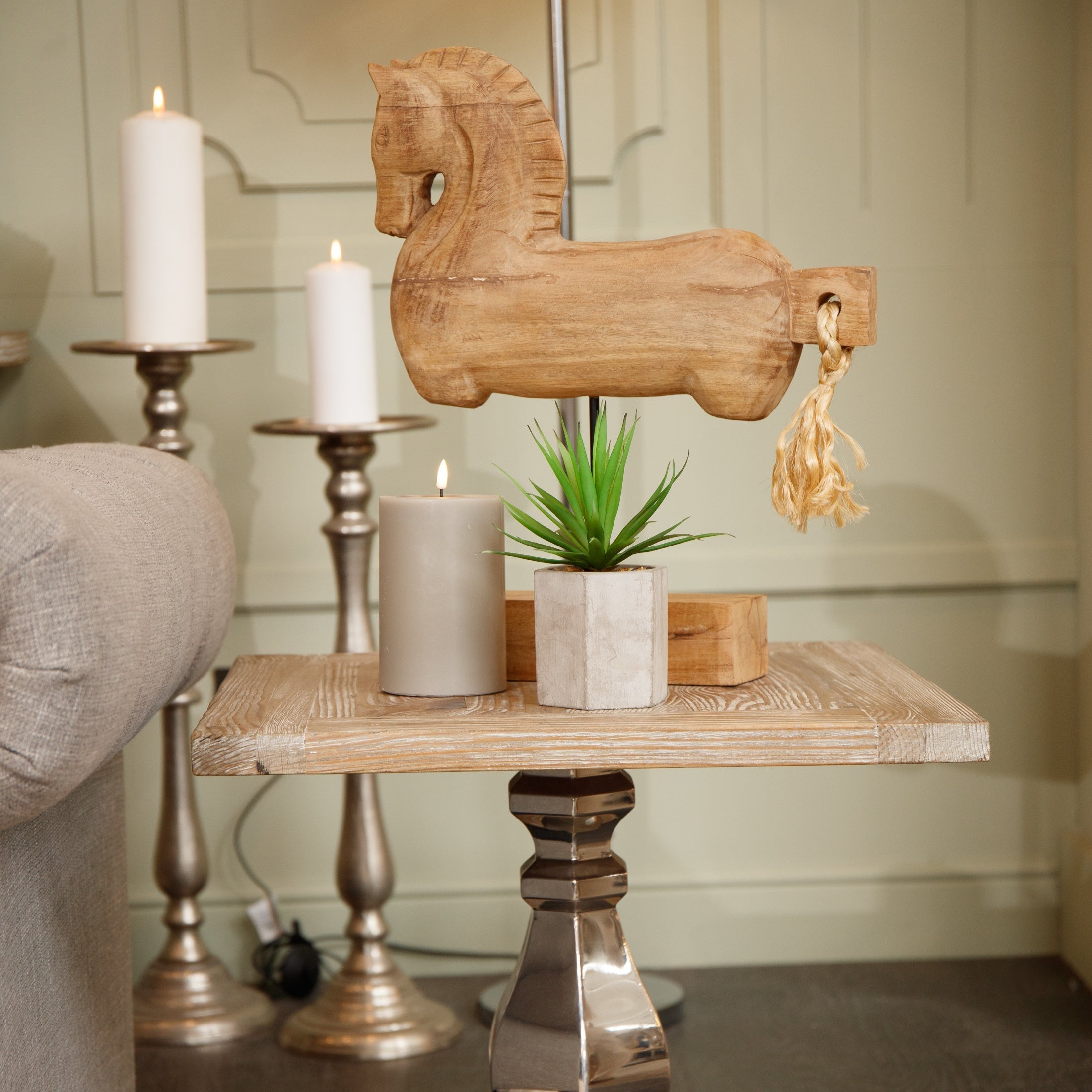 Hawkley Large Candle Holder