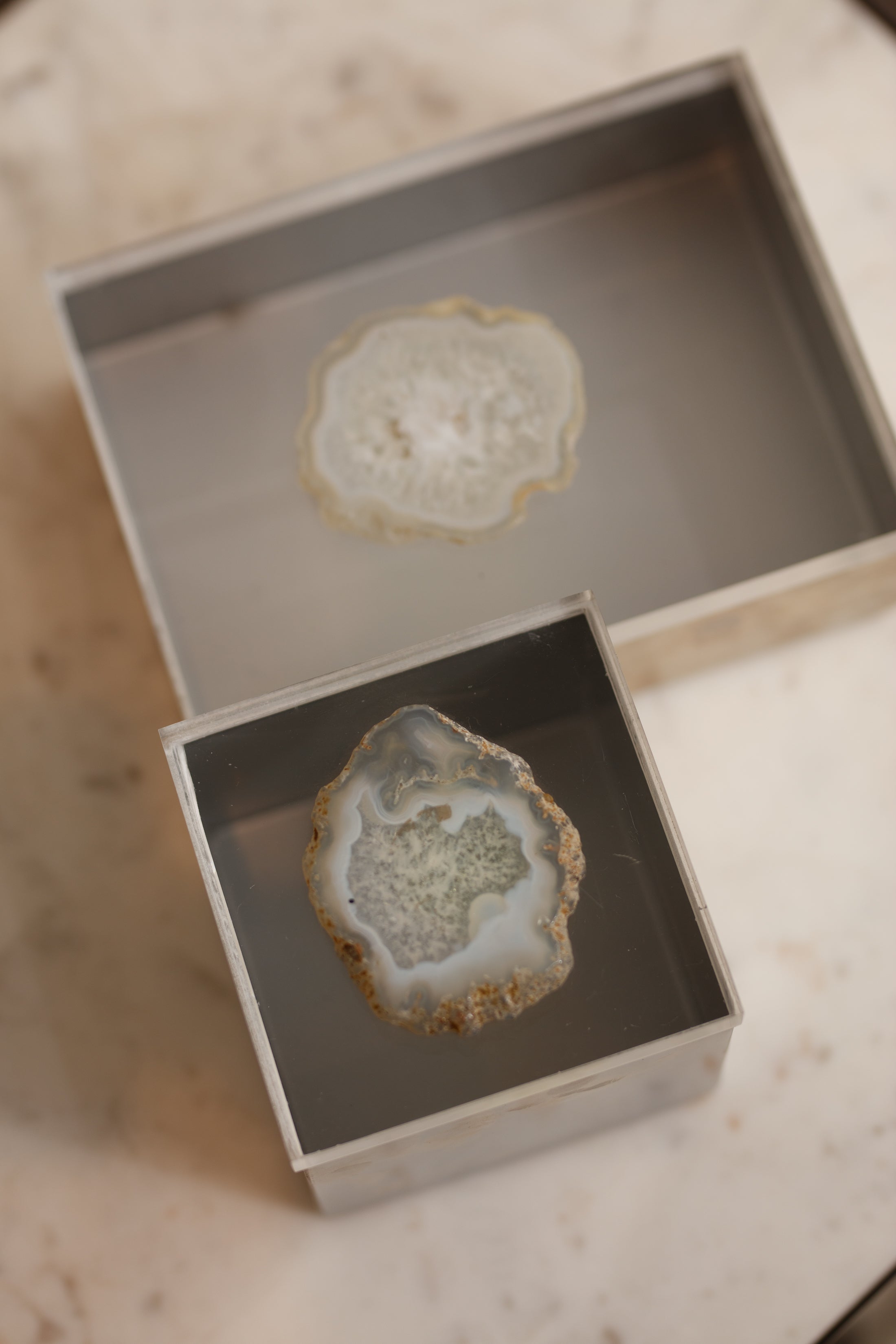 Pewley Crystal Small Trinket Box