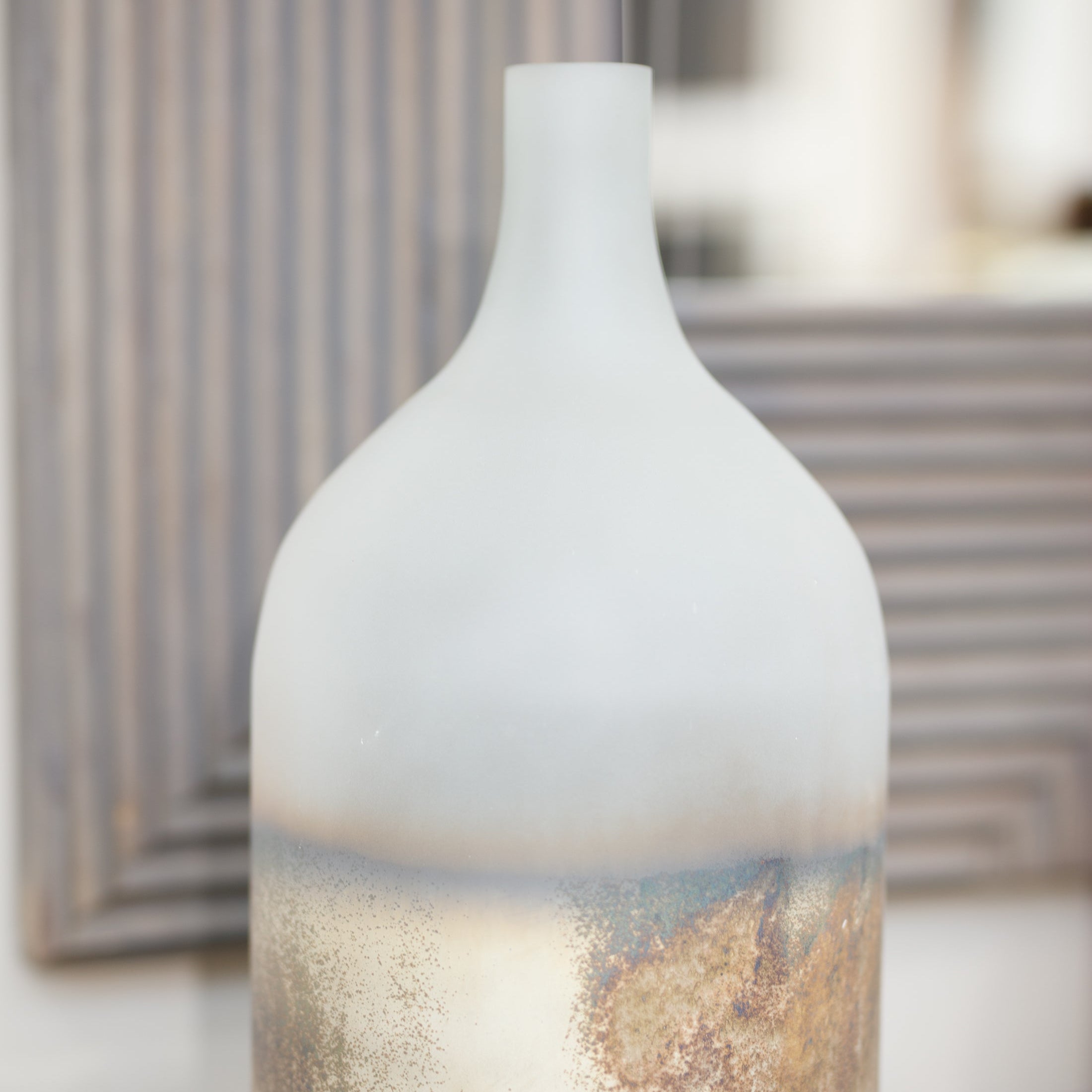 Rune Gold Ombre Vase