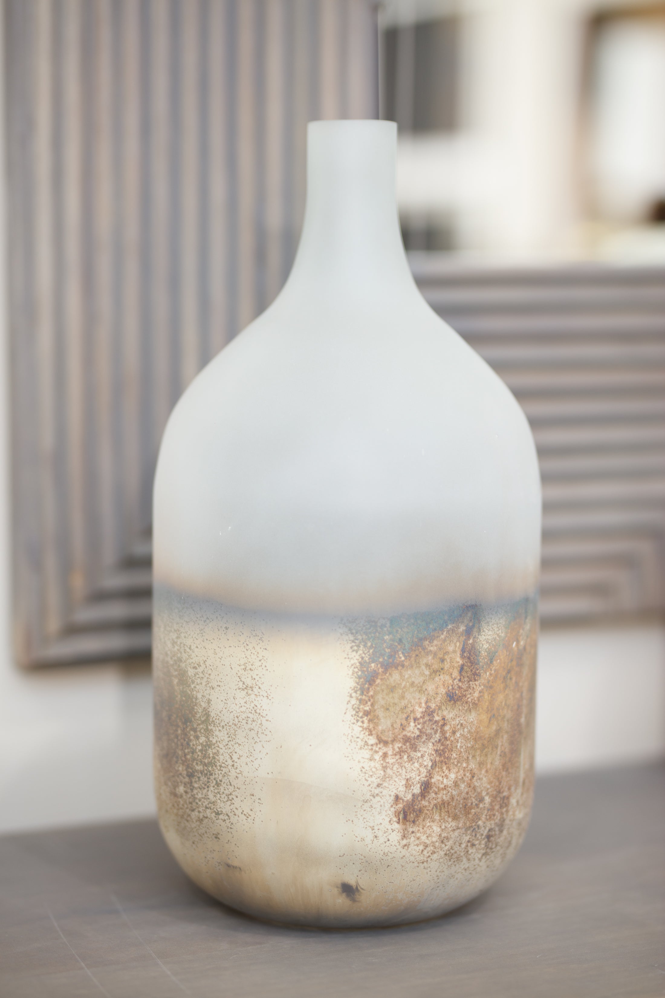 Rune Gold Ombre Vase
