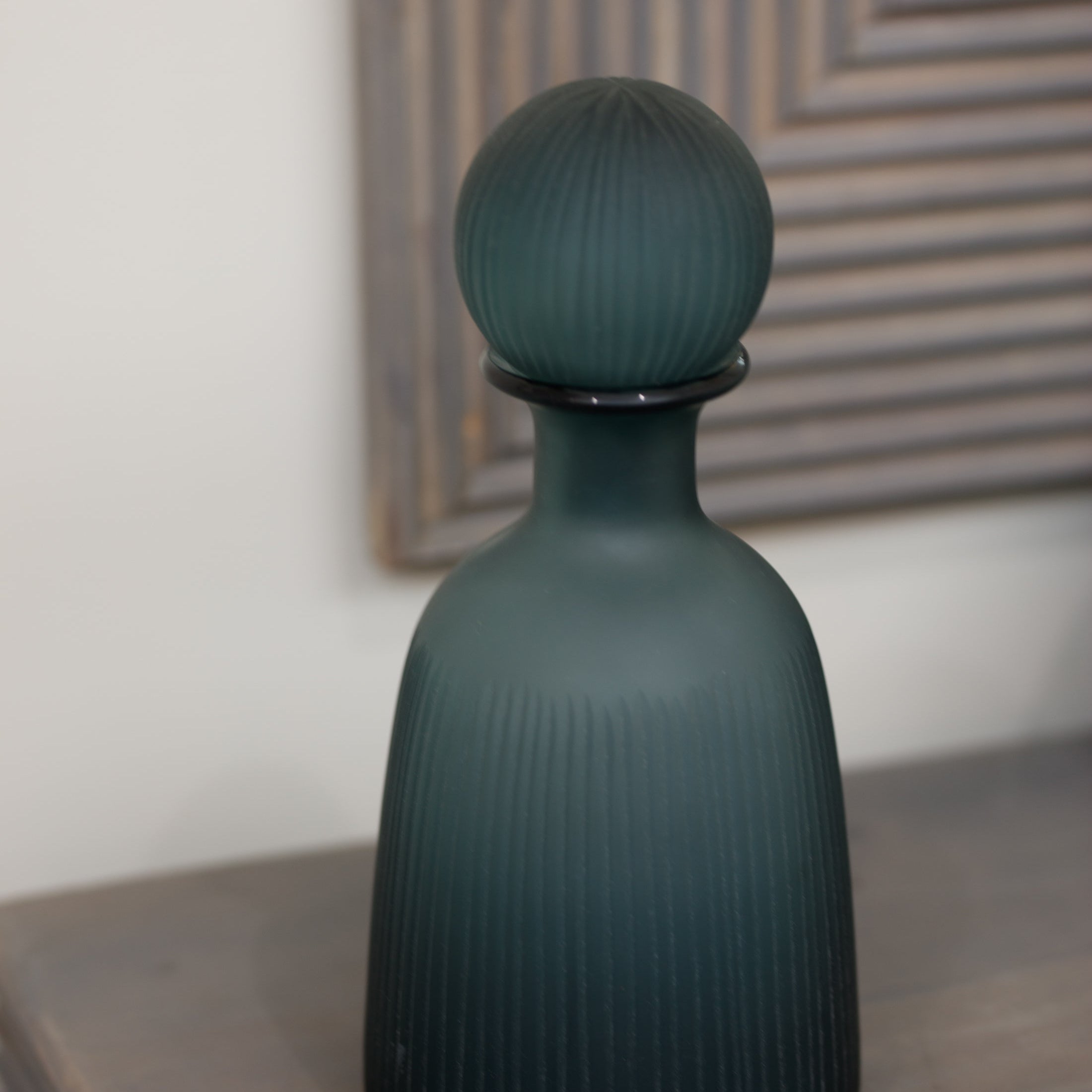 Otto Decorative Blue Bottle