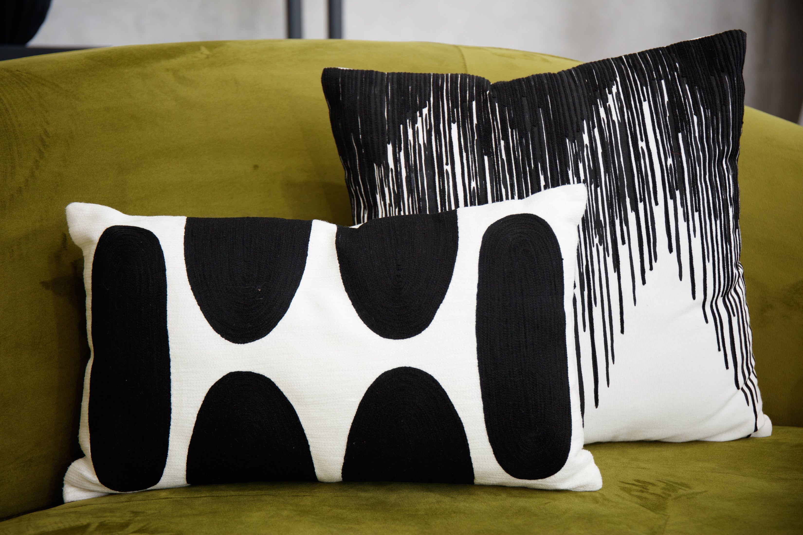 Della Monochrome Cushion