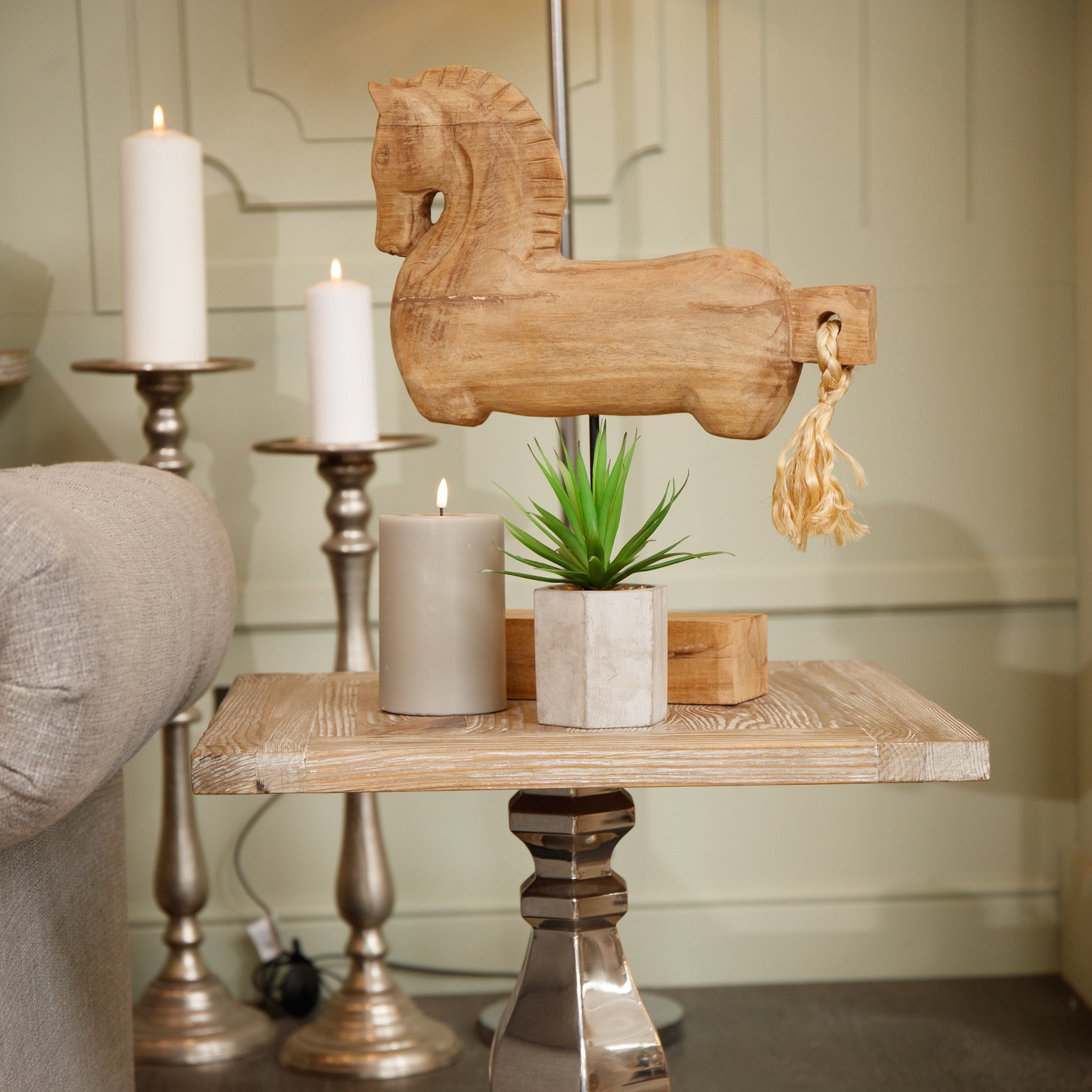 Hawkley Tall Candle Holder