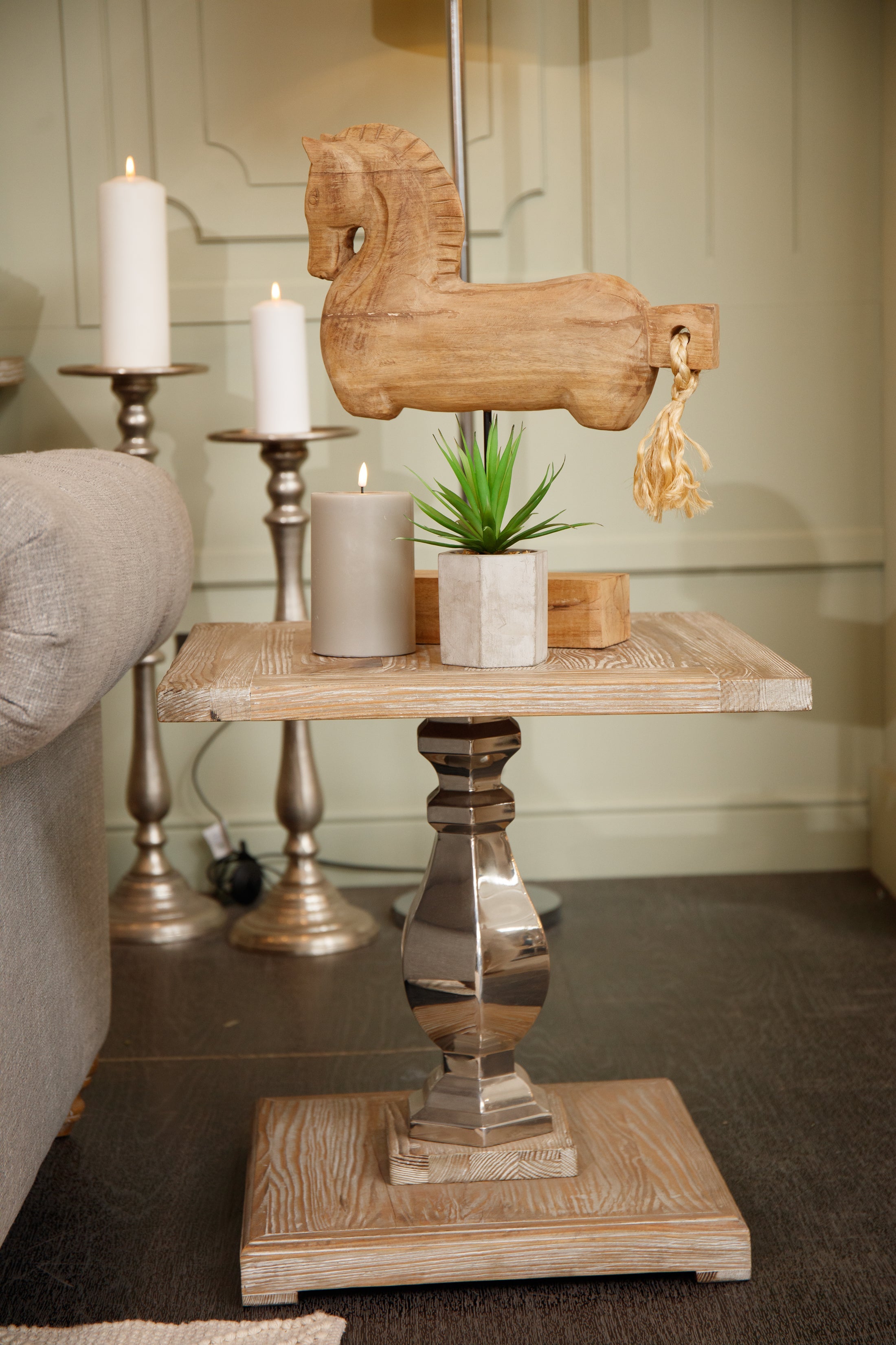 Hawkley Tall Candle Holder