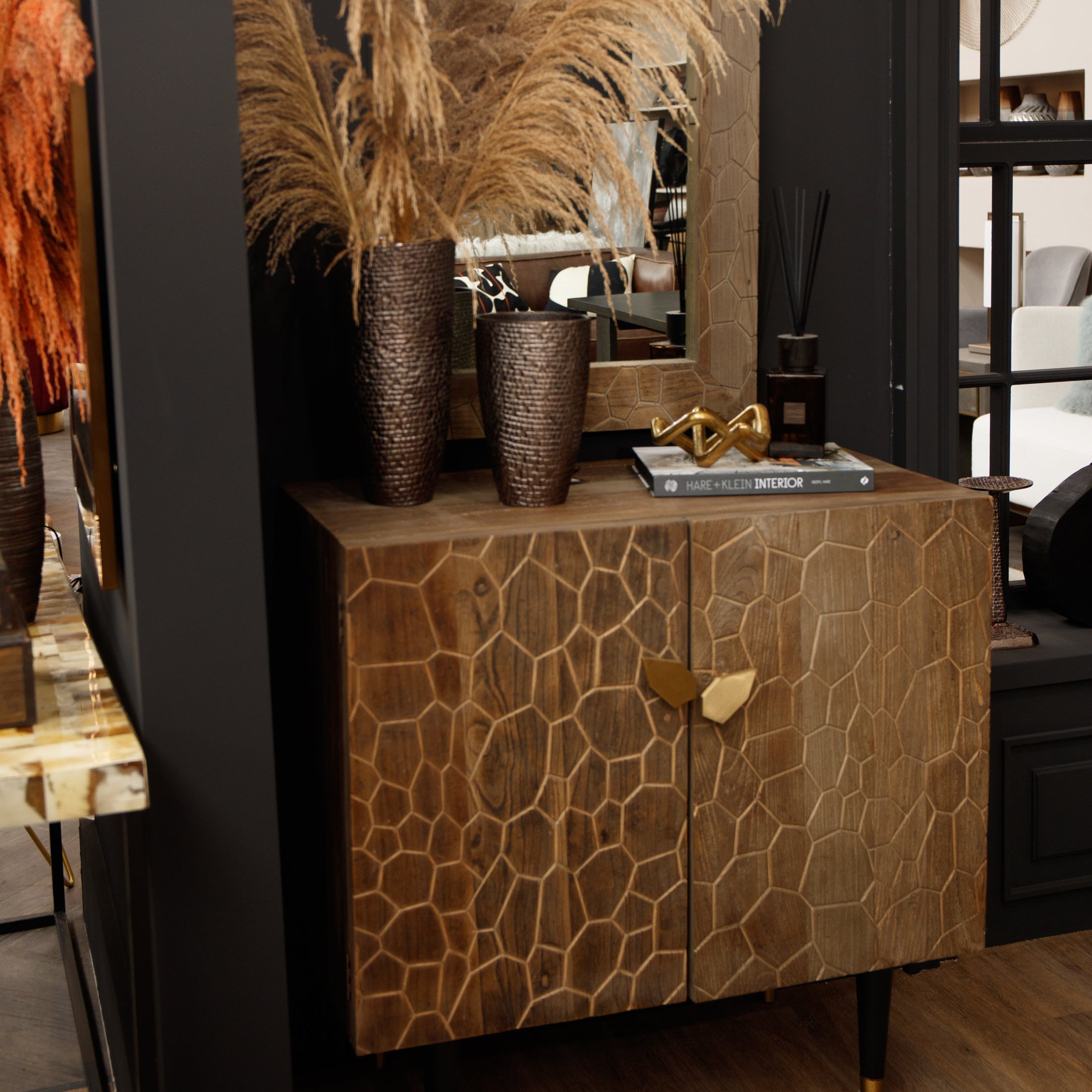 Headley Wooden Rectangular Mirror 