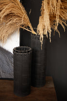 Napier Tall Jet Black Vase